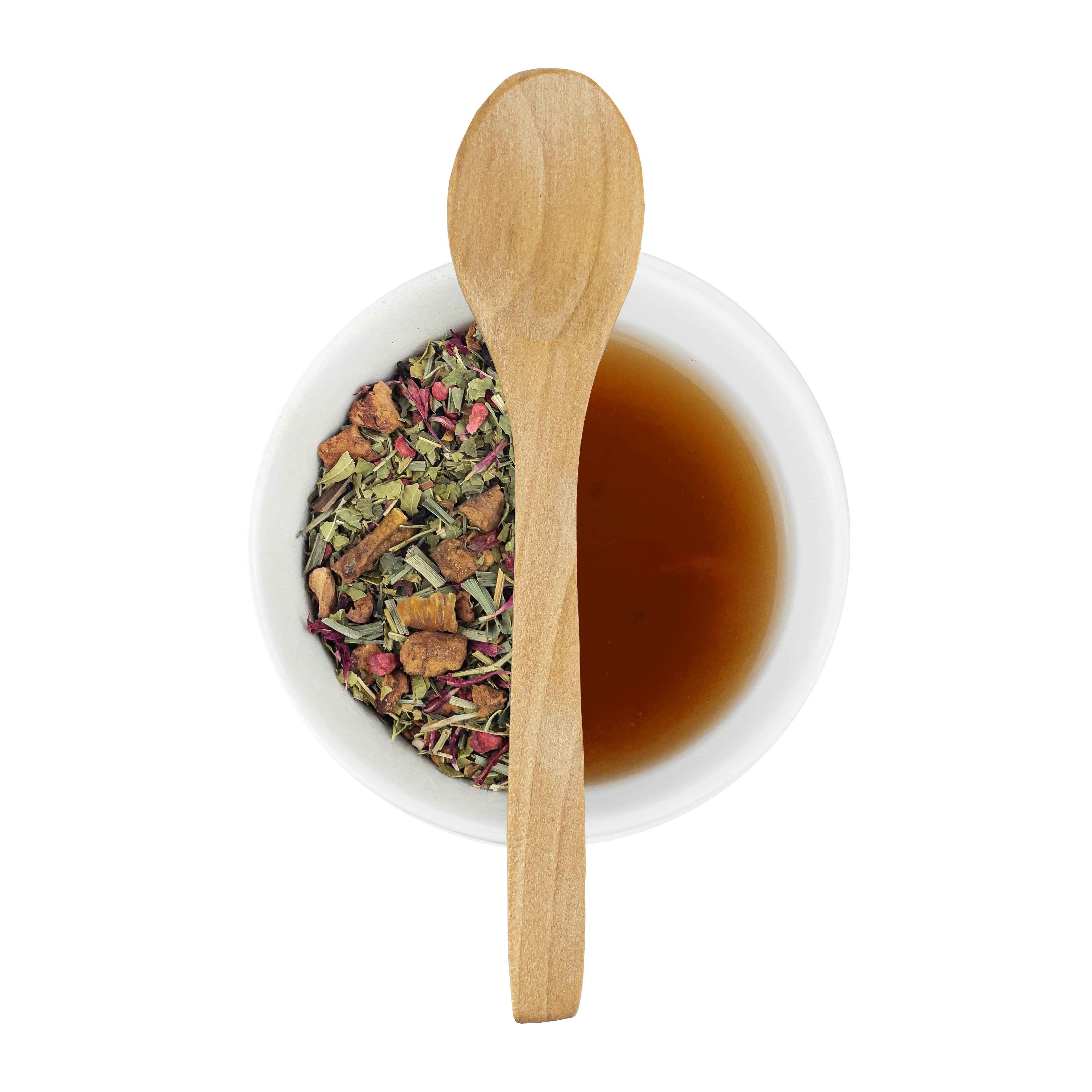 Inner Golden Calm tea bags duo — organic calming herbal tea Teaped