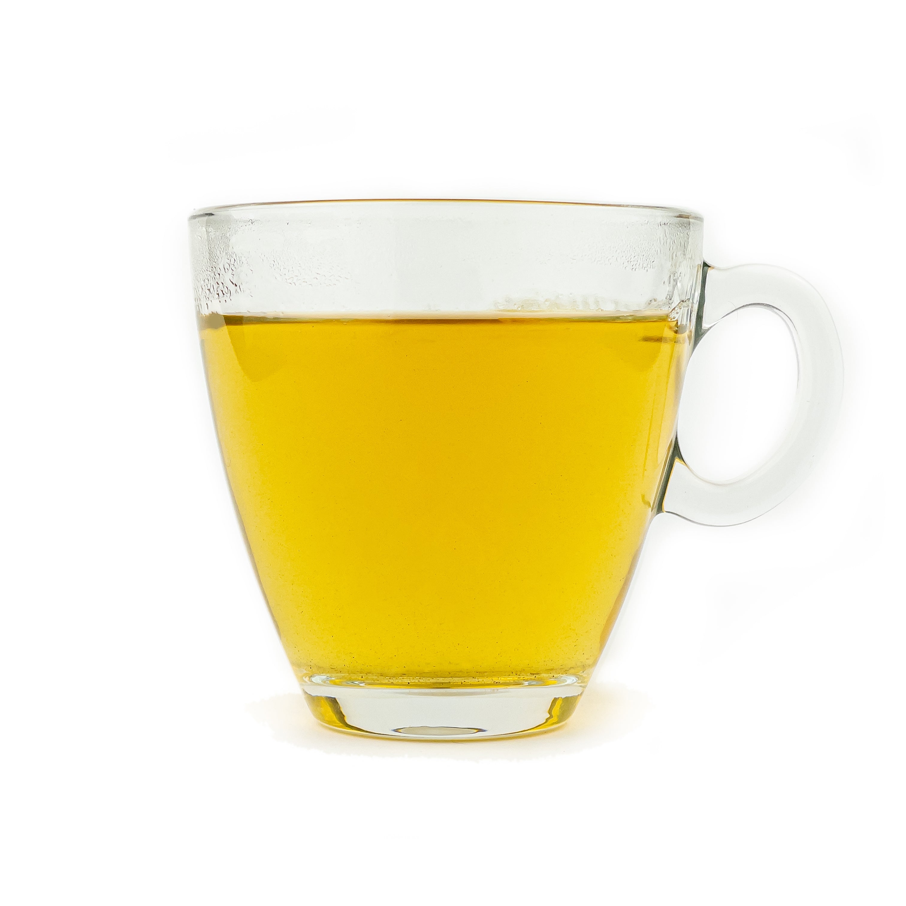 Gut Balance organic loose leaf digestion tea side view — Teaped